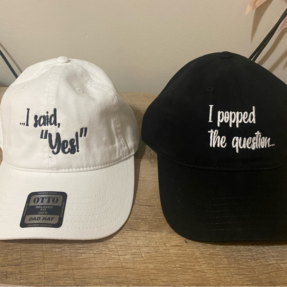 Bride/Groom Hats